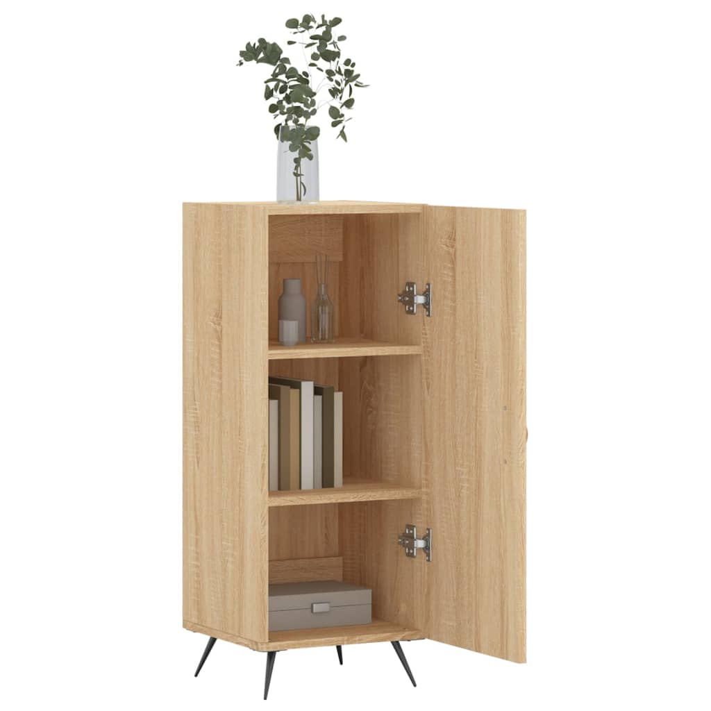 Servanta, stejar sonoma, 34,5x34x90 cm, lemn compozit — imaginea 4