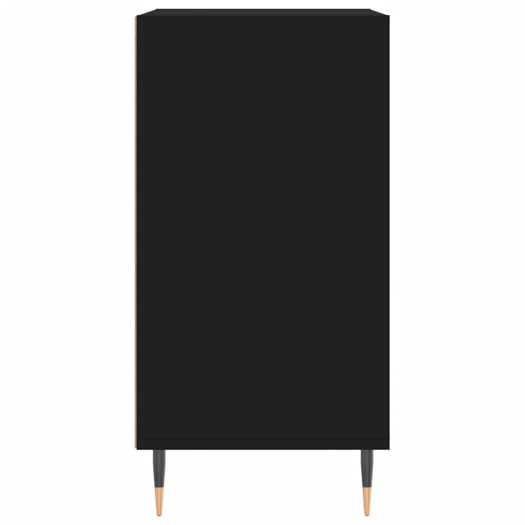 Servanta, negru, 57x35x70 cm, lemn compozit — imaginea 5