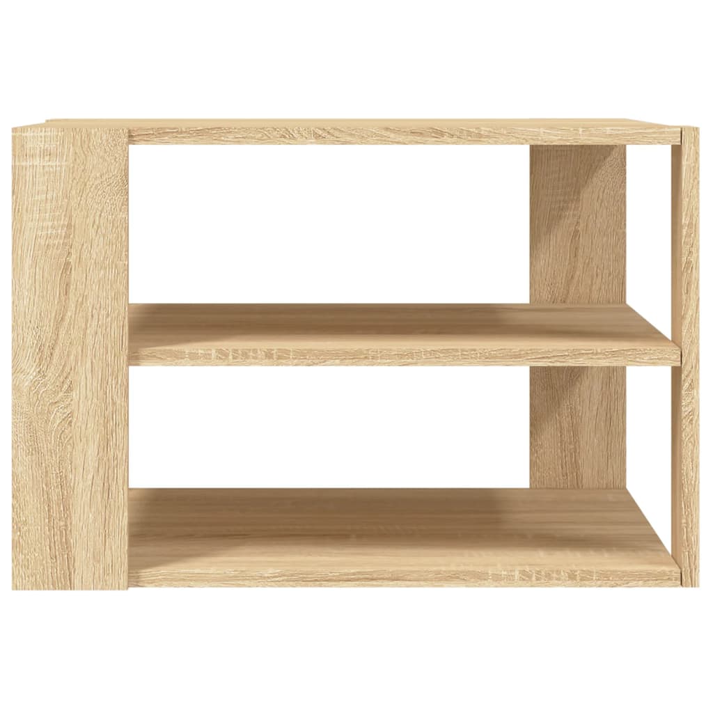 Masuta de cafea, stejar sonoma, 59,5x59,5x40 cm, lemn compozit — imaginea 4