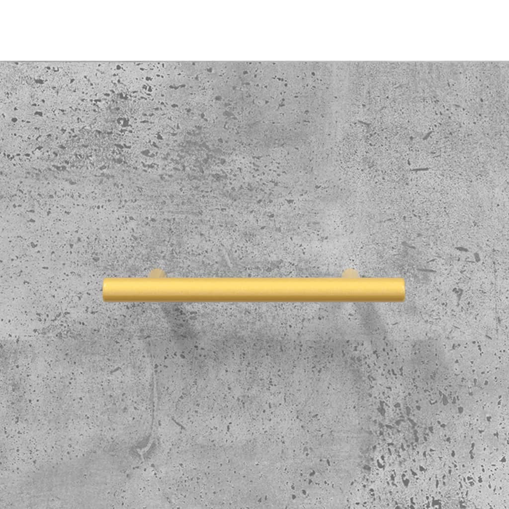 Dulap inalt, gri beton, 69,5x34x180, lemn compozit — imaginea 10