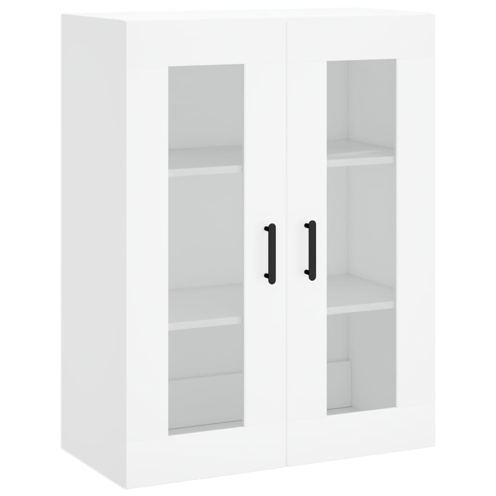 Dulap inalt, alb, 69,5x34x180 cm, lemn compozit — imaginea 5