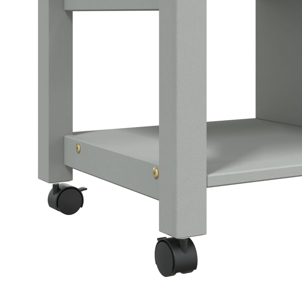 Carucior de bucatarie „MONZA”, 84x40x90 cm, lemn masiv de pin — imaginea 12