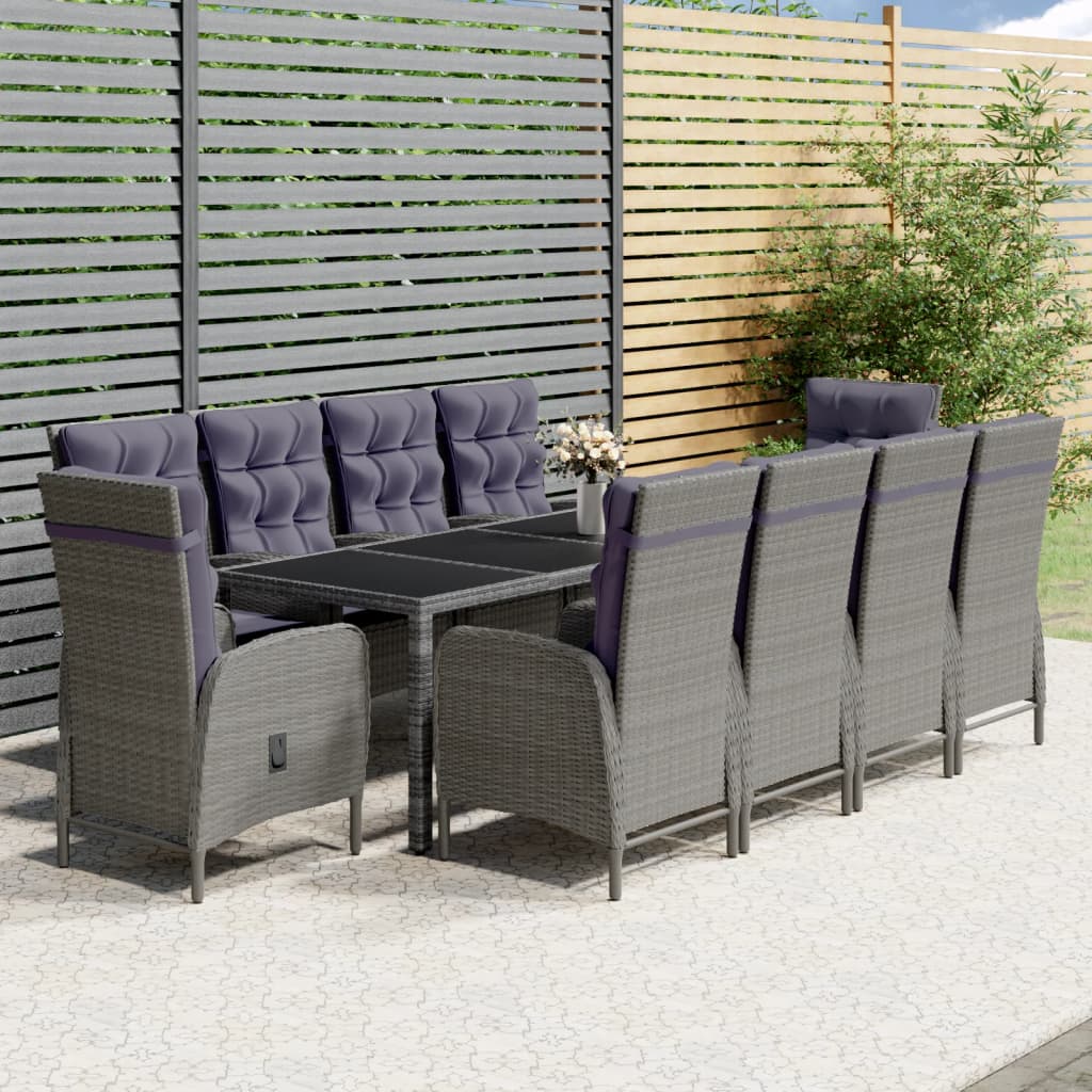 Set mobilier de gradina, 11 piese — imaginea 2