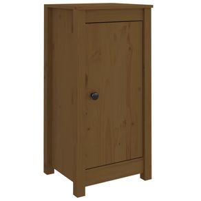 Furniture Servanta, maro miere, 40x35x80 cm, lemn masiv de pin