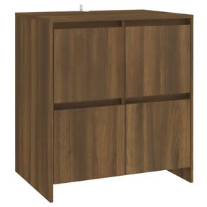 Furniture Servanta, stejar maro, 70x41x75cm, lemn prelucrat