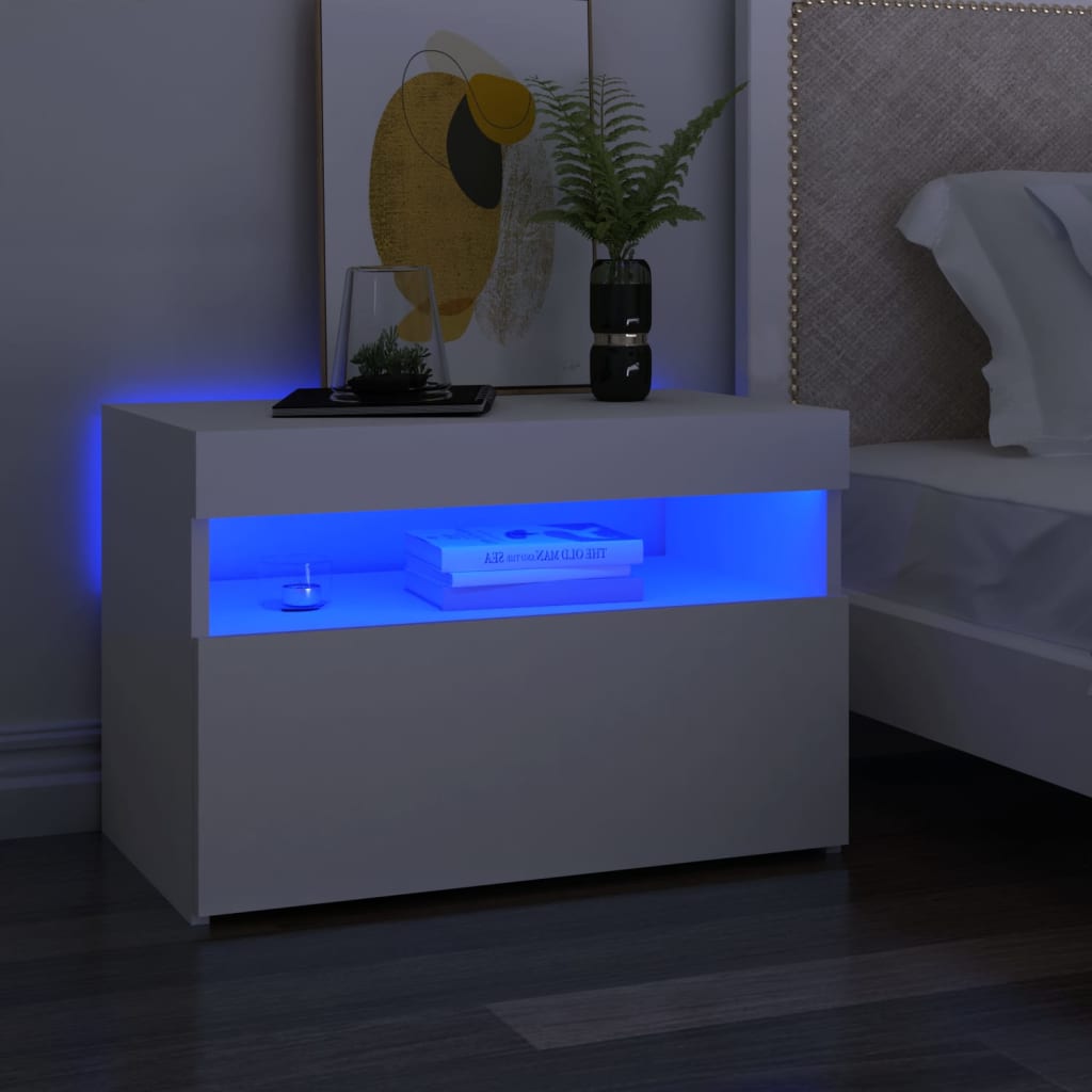 Noptiera cu lumini LED - 1 | YEO