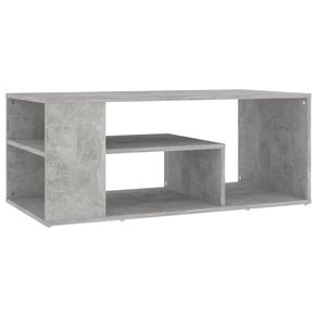 Furniture Masuta de cafea, gri beton, 100x50x40 cm, PAL