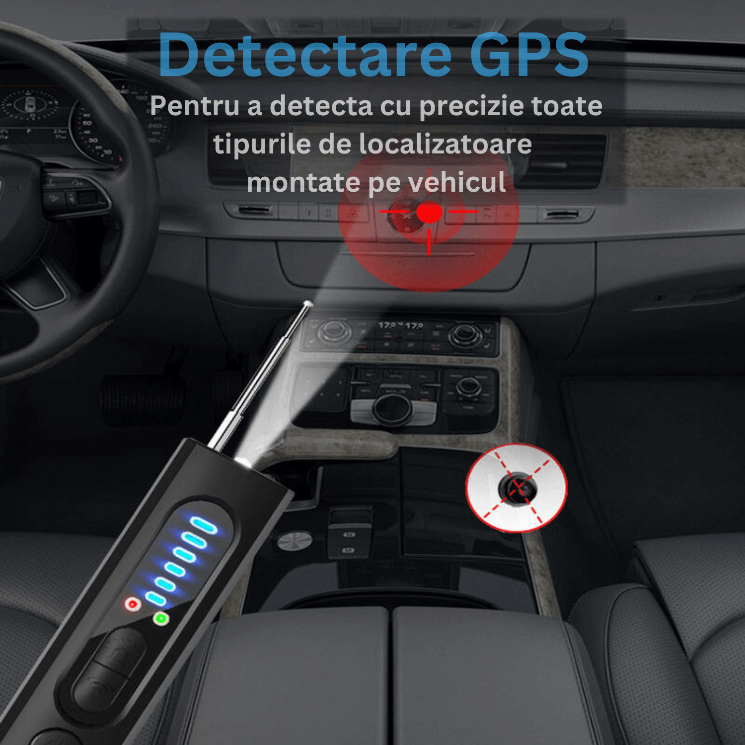 Detector camere ascunse, microfoane, localizator GPS, reportofoane - X13 - 1 | YEO