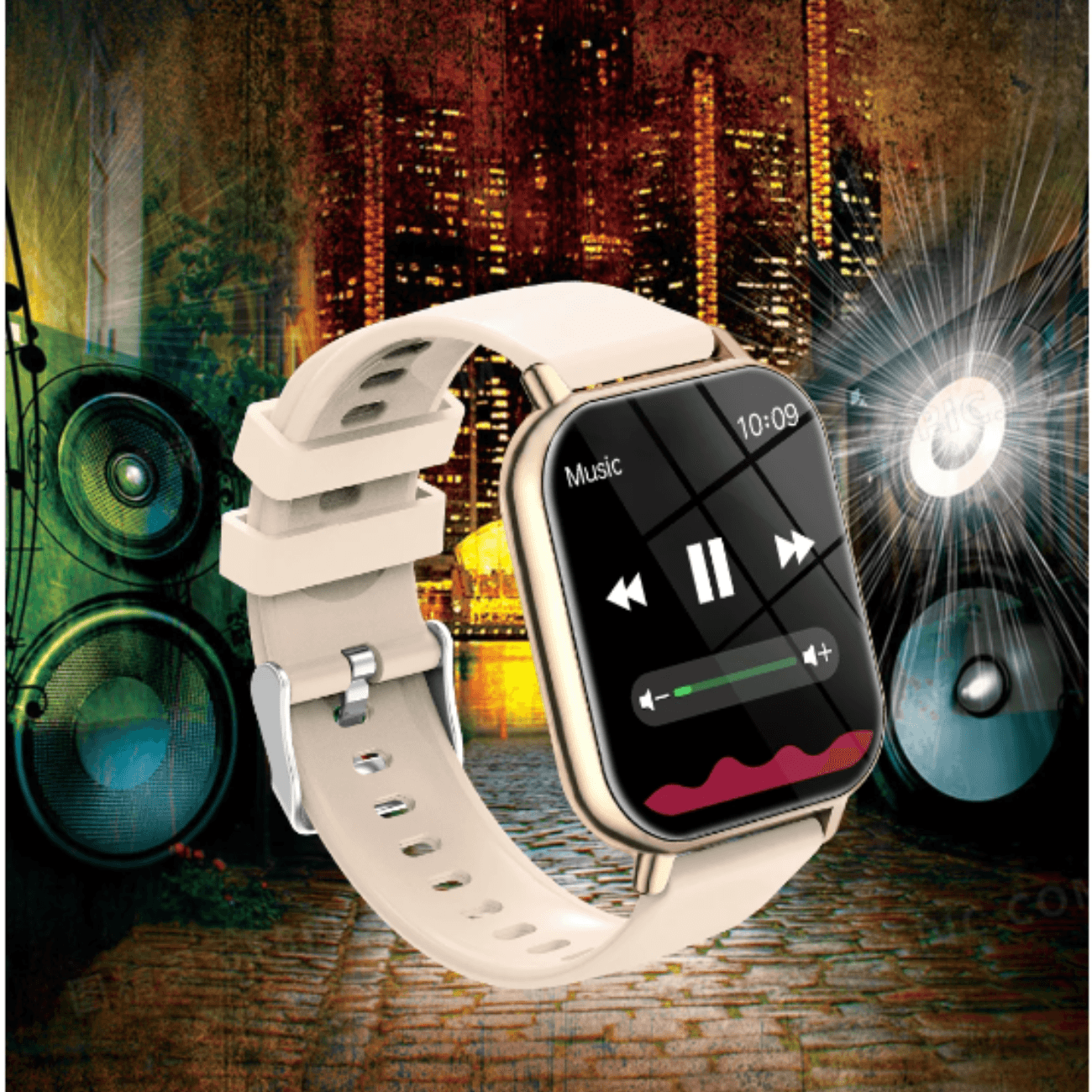 Ceas SmartWatch RoHS® BeFIT, Apelare prin Bluetooth, Incarcare magnetica,Ritm Cardiac, Monitorizare somn, Control muzica - 2 | YEO