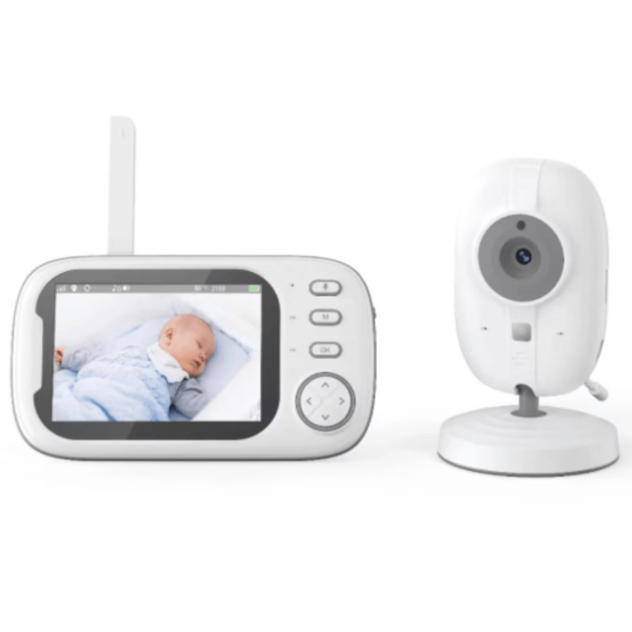 Baby Monitor si Camera Audio-Video Wireless Pentru Supravegherea Copilului RoHs® SPY HappyKID Ecran HD XXL 3.2 Inch LCD - 3 | YEO