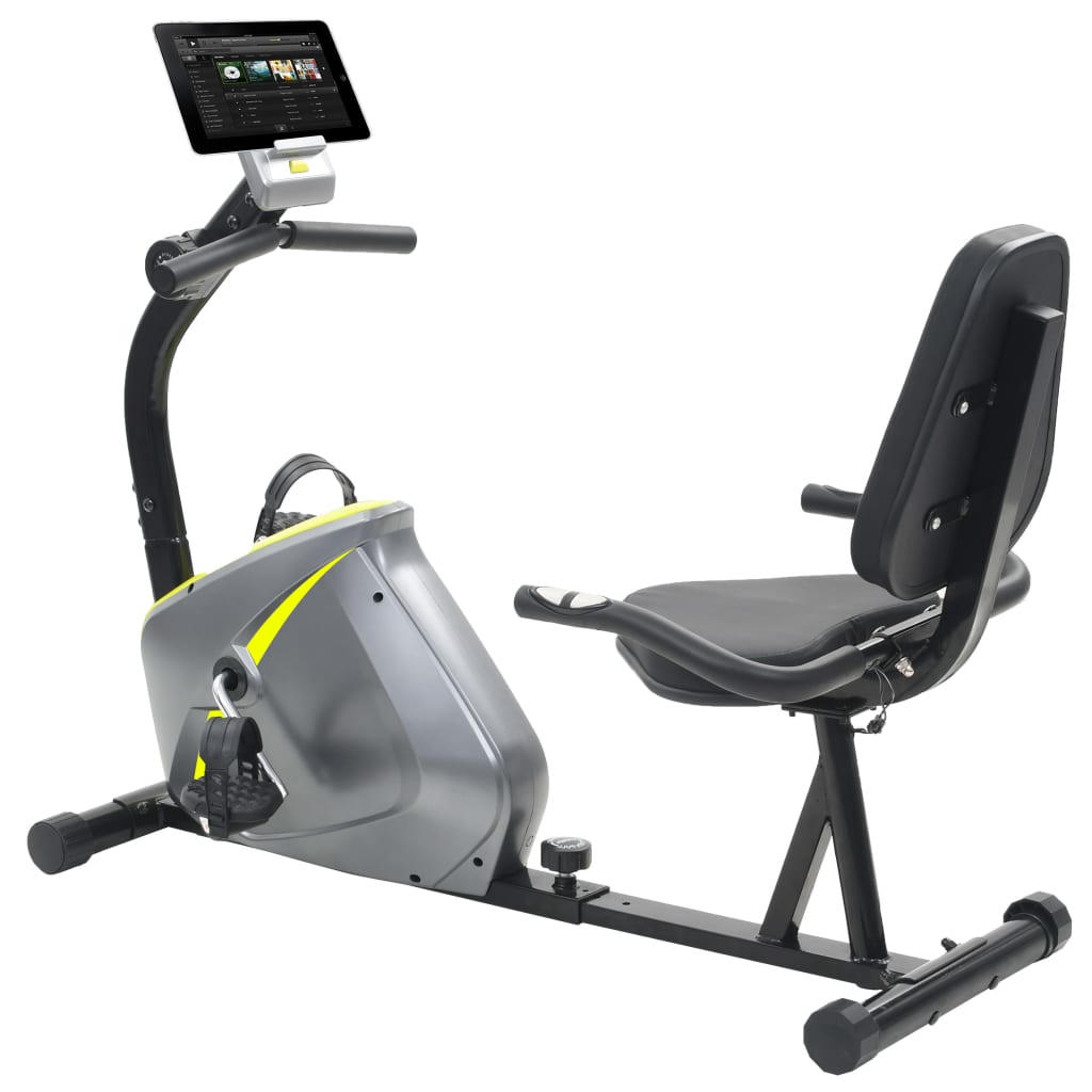 Bicicleta de fitness magnetica orizontala cu masurare puls