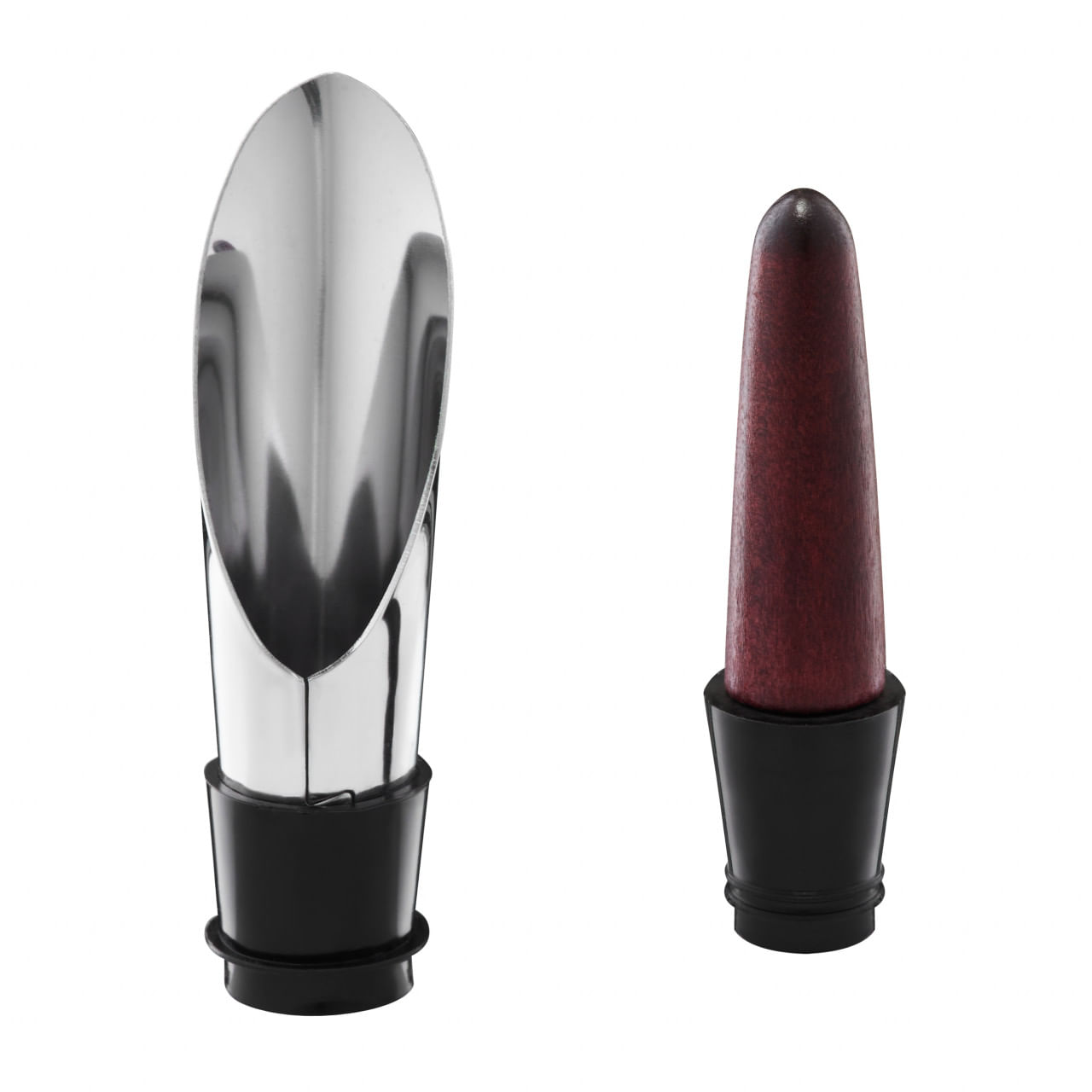 Set accesorii servire vin, 5 piese, cutie bambus, AMBITION Bolero