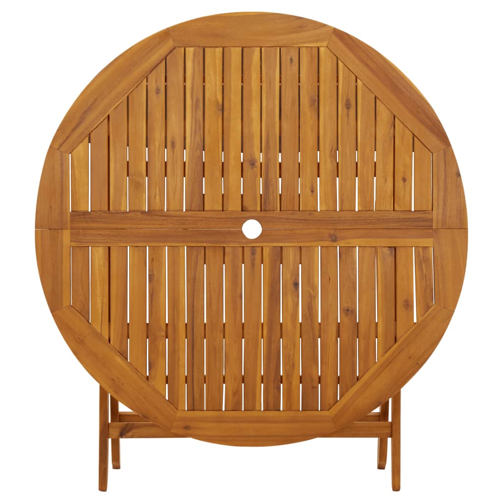 Set mobilier de gradina, 5 piese, lemn masiv de acacia — imaginea 9