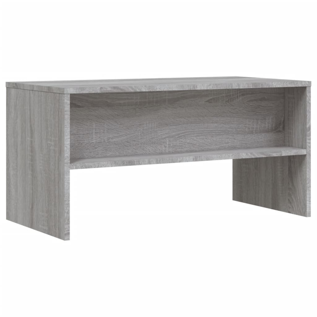 Comoda TV, gri sonoma, 80x40x40 cm, lemn prelucrat — imaginea 6