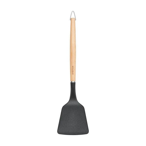 Spatula cu maner din lemn, AMBITION Natural