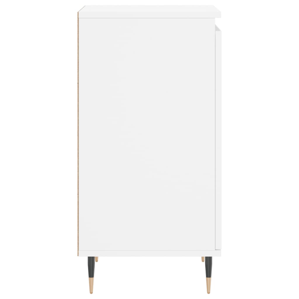 Servanta, alb, 40x35x70 cm, lemn prelucrat — imaginea 7