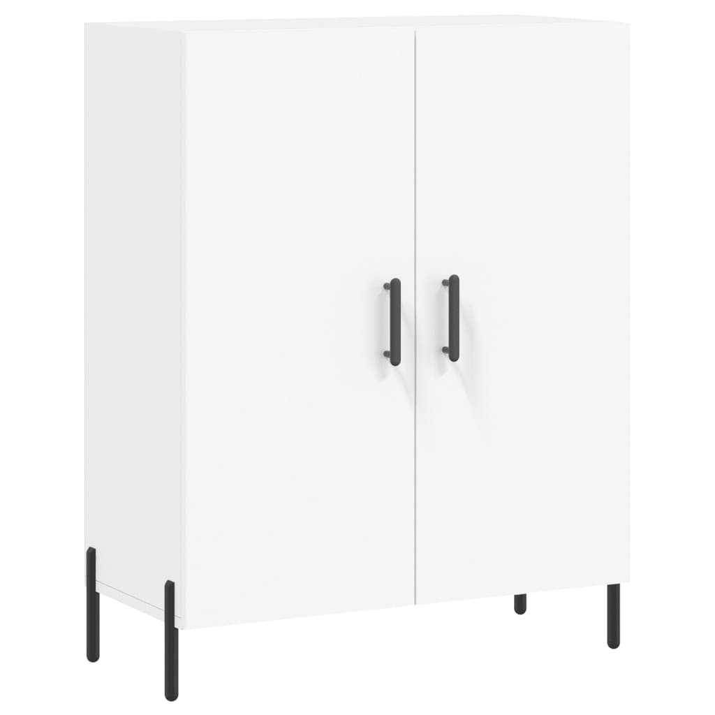 Servanta, alb, 69,5x34x90 cm, lemn compozit