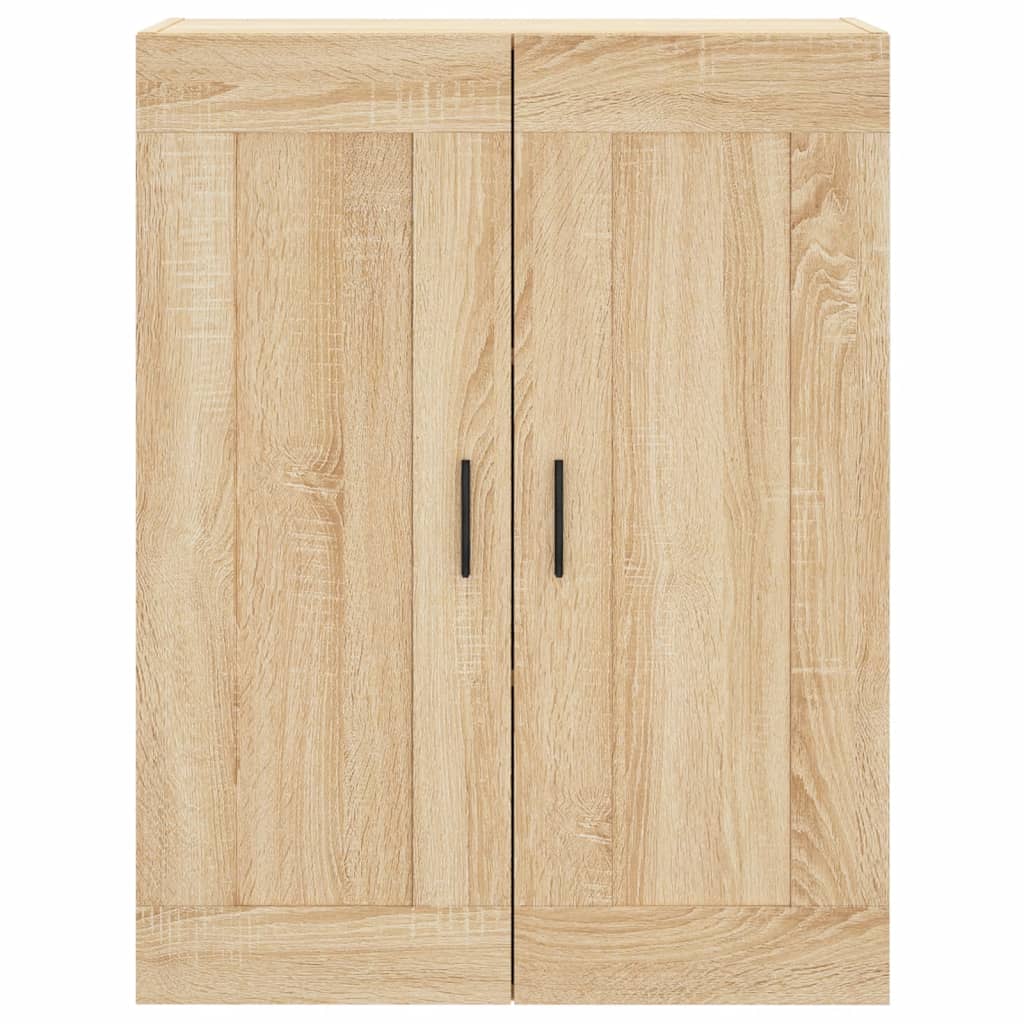 Dulap inalt, stejar sonoma, 69,5x34x180 cm, lemn compozit — imaginea 6