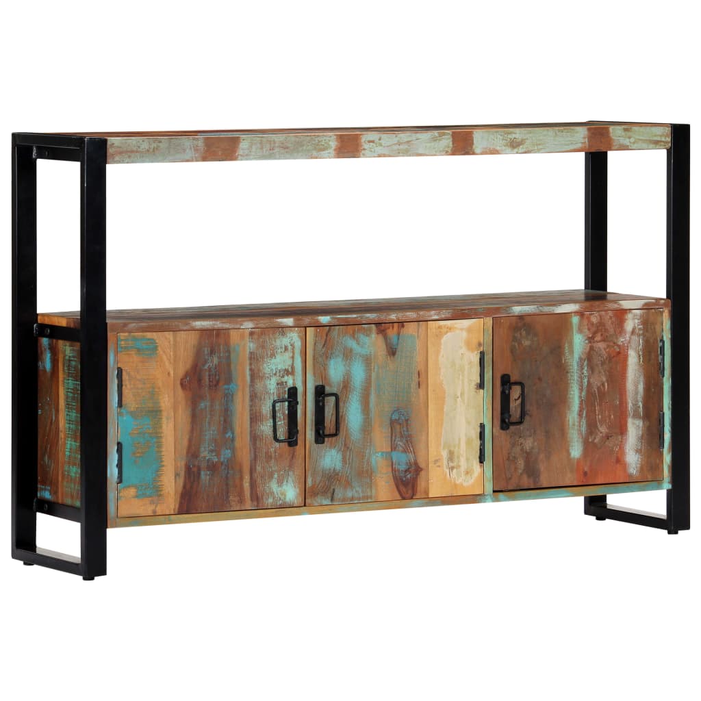 Servanta, 120 x 30 x 75 cm, lemn masiv reciclat — imaginea 8