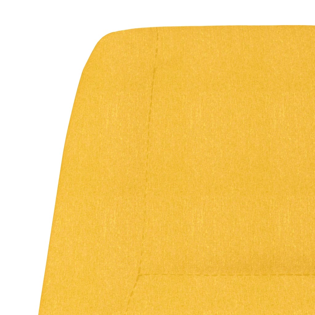 Fotoliu de relaxare, galben mustar, material textil — imaginea 6