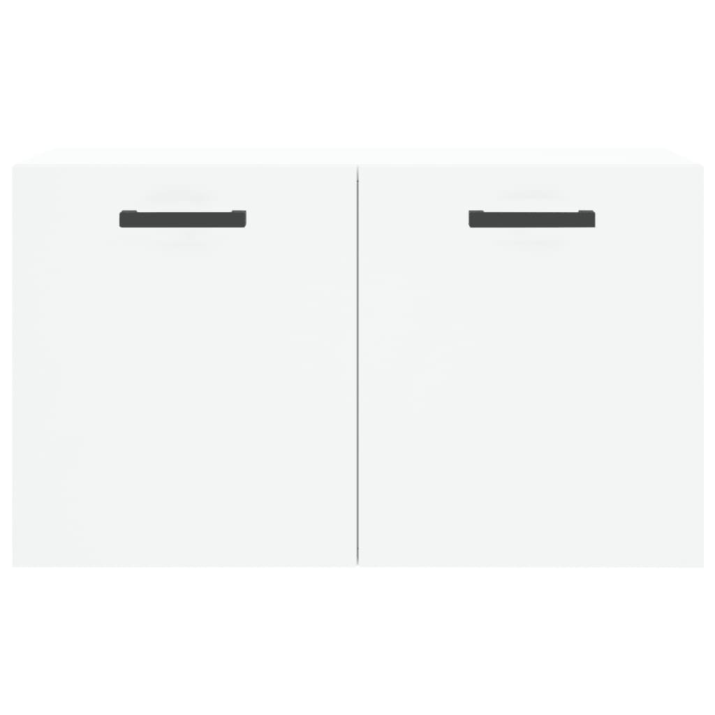 Dulap de perete, alb, 60x36,5x35 cm, lemn prelucrat — imaginea 5