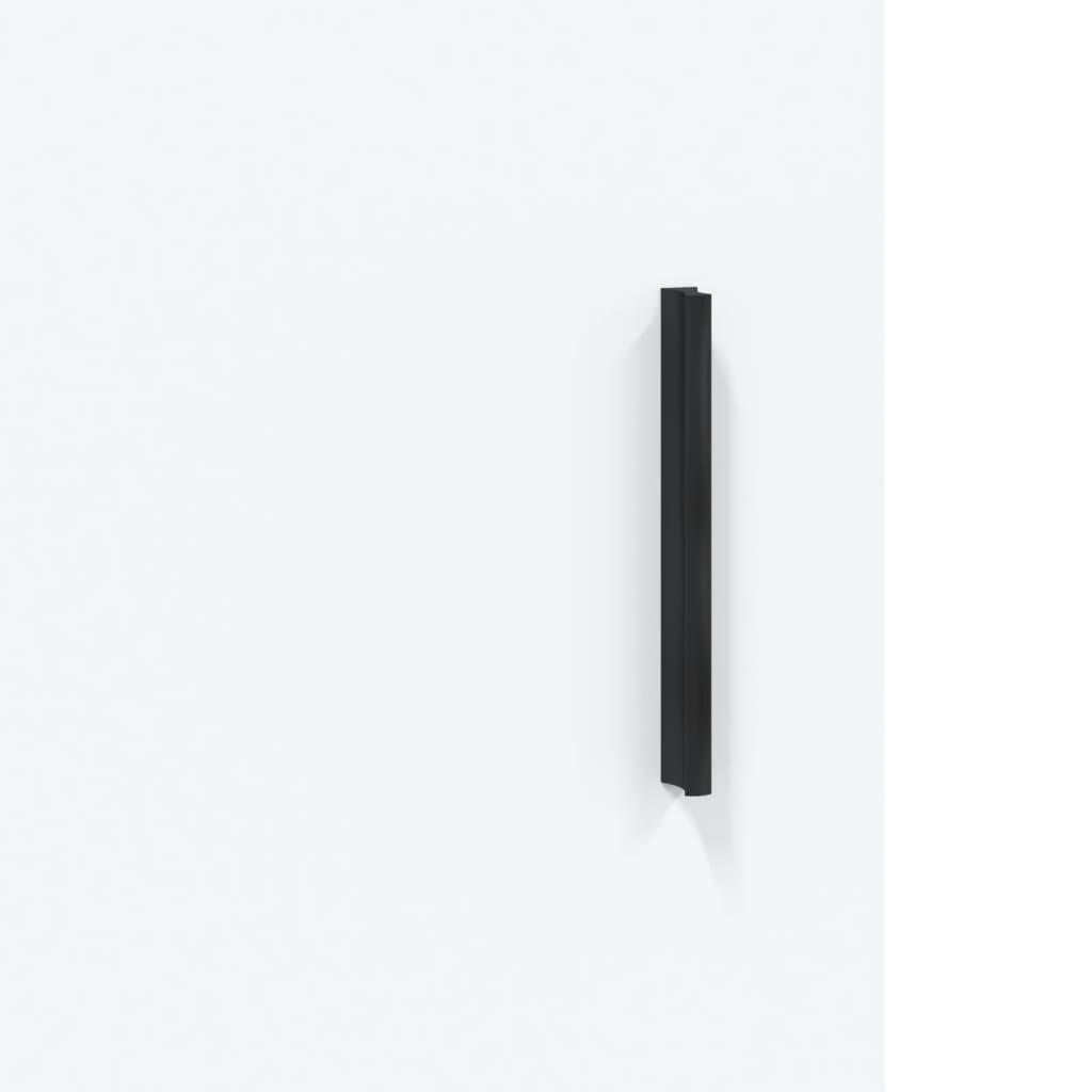 Dulap de perete, alb, 60x31x70 cm, lemn compozit — imaginea 9