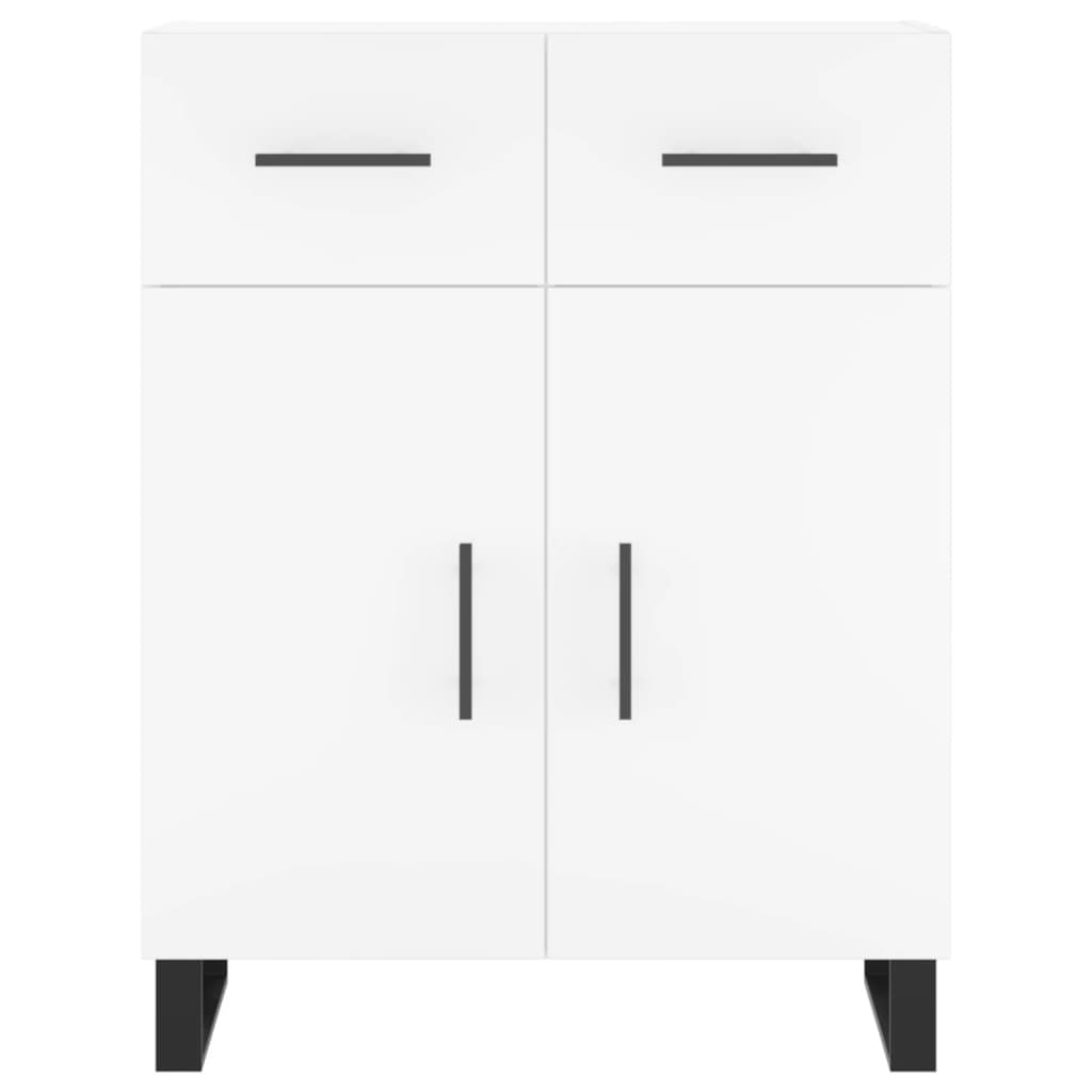 Servanta, alb, 69,5x34x90 cm, lemn compozit — imaginea 6