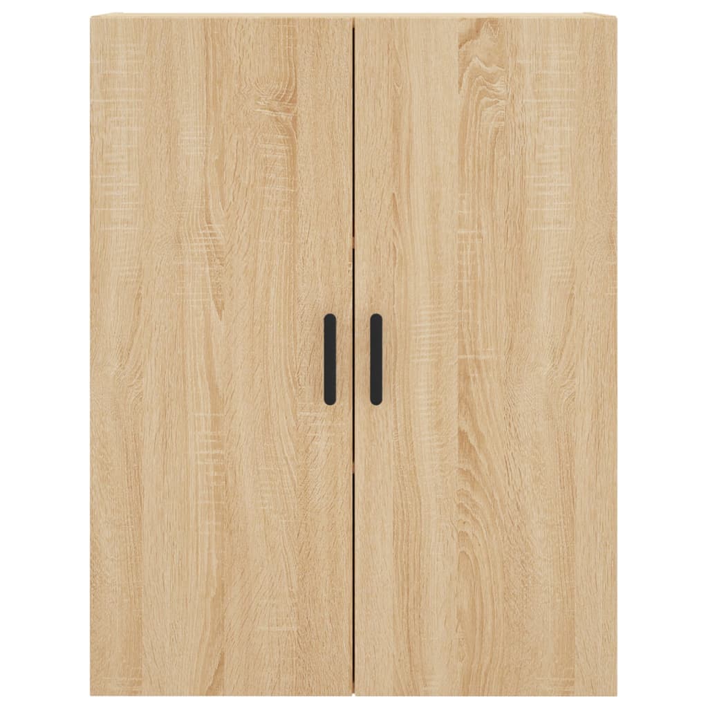 Dulap inalt, stejar sonoma, 69,5x34x180 cm, lemn compozit — imaginea 6