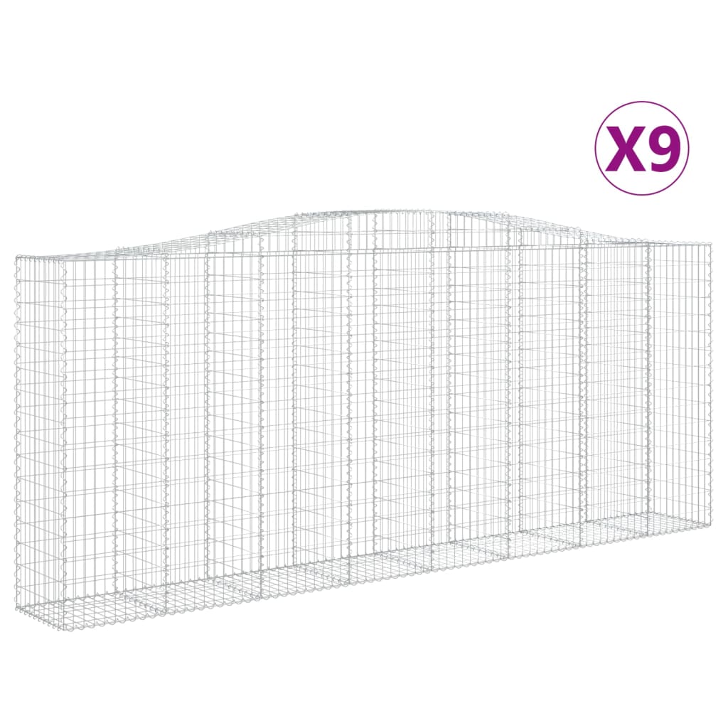 Cosuri gabion arcuite