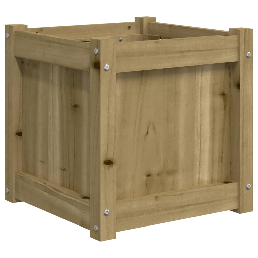 Jardiniere de gradina , 2 buc., lemn de pin impregnat — imaginea 5