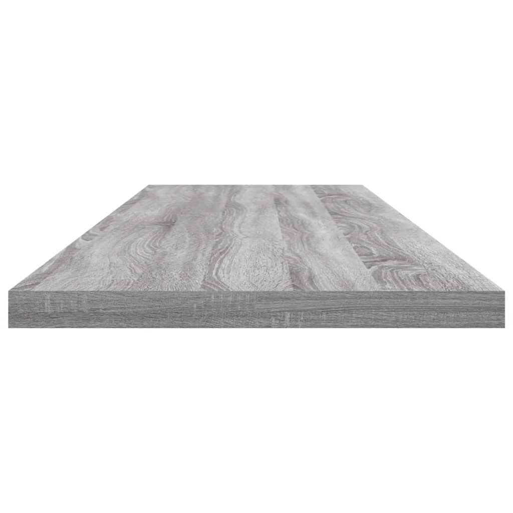Rafturi de perete, 4 buc., gri sonoma, 100x20x1,5 cm, lemn — imaginea 5