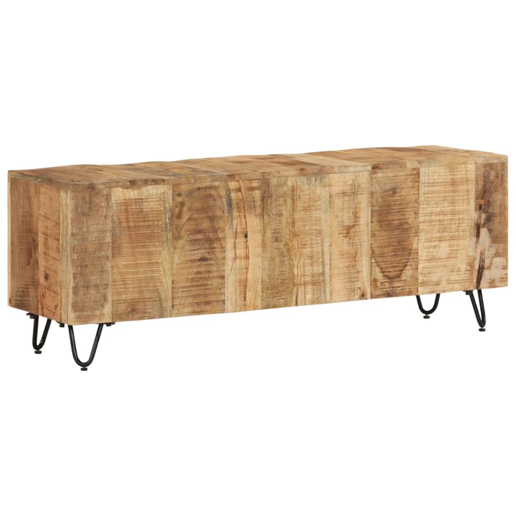 Comoda TV, 110x30x40 cm, lemn masiv — imaginea 8