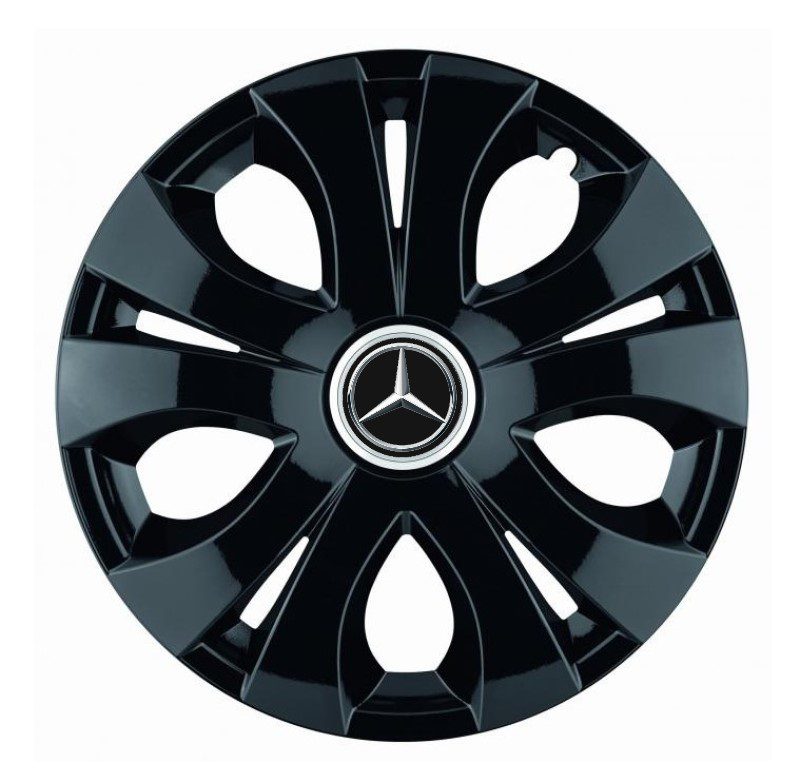 Set 4 capace roti pentru Mercedes-Benz,model Top grafit - R16