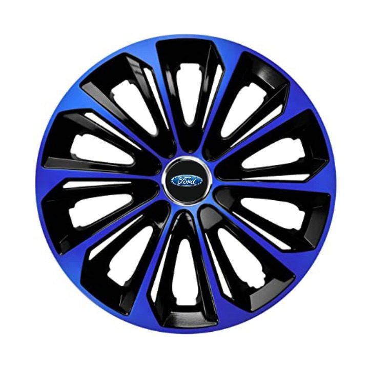 Set 4 capace roti Extra strong blue pentru gama auto Ford - R16