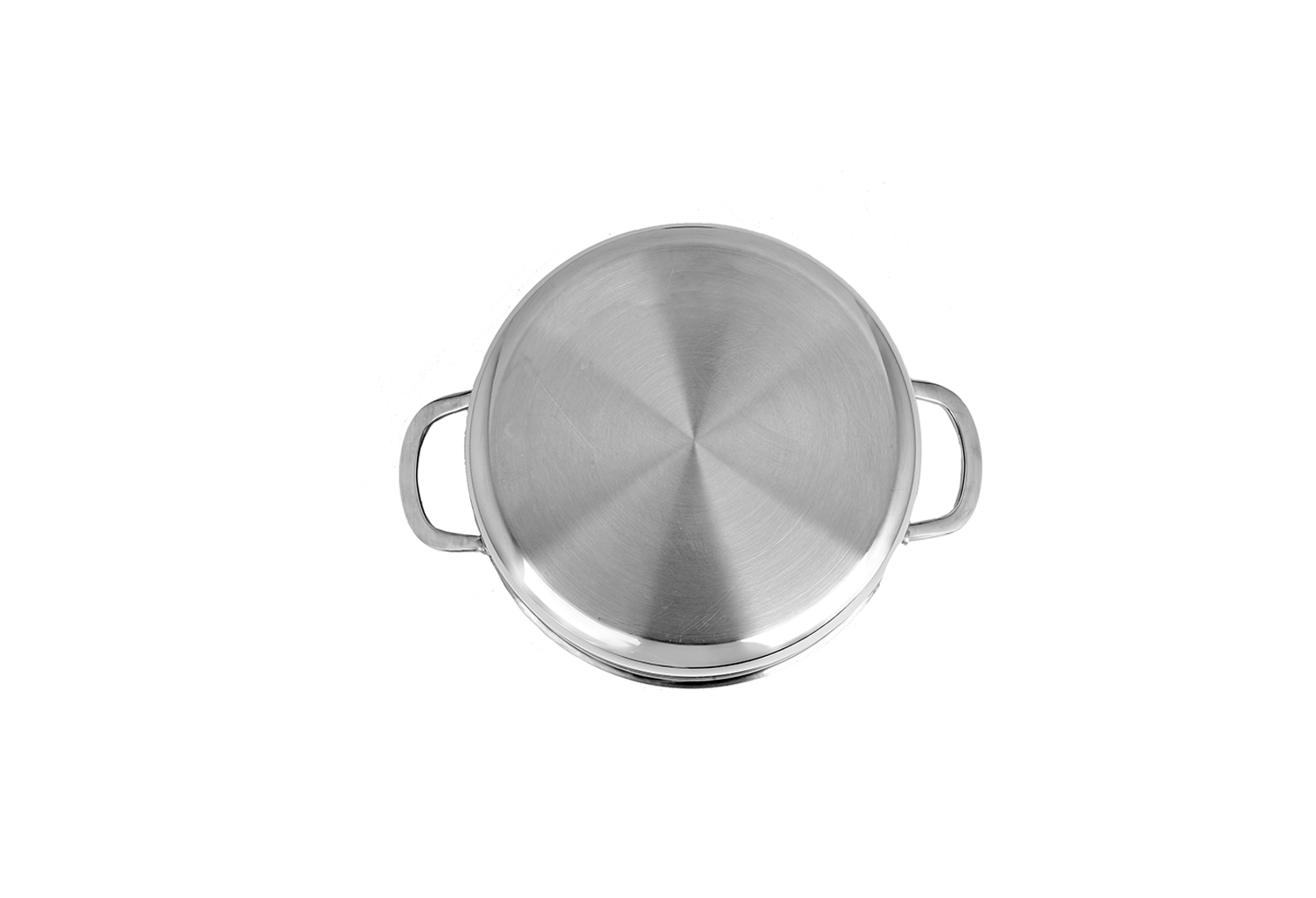 Oala Zilan ZLN9648 cu capac, tri-ply, inox, antiaderent, protectie la zgarieturi, usor de spalat, 24 cm — imaginea 5