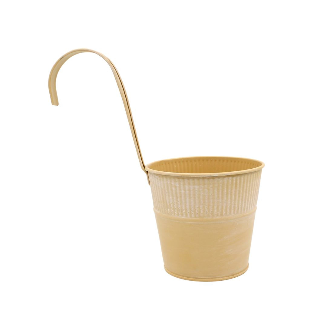 Ghiveci crem 12,5 cm pentru balustrada — imaginea 4