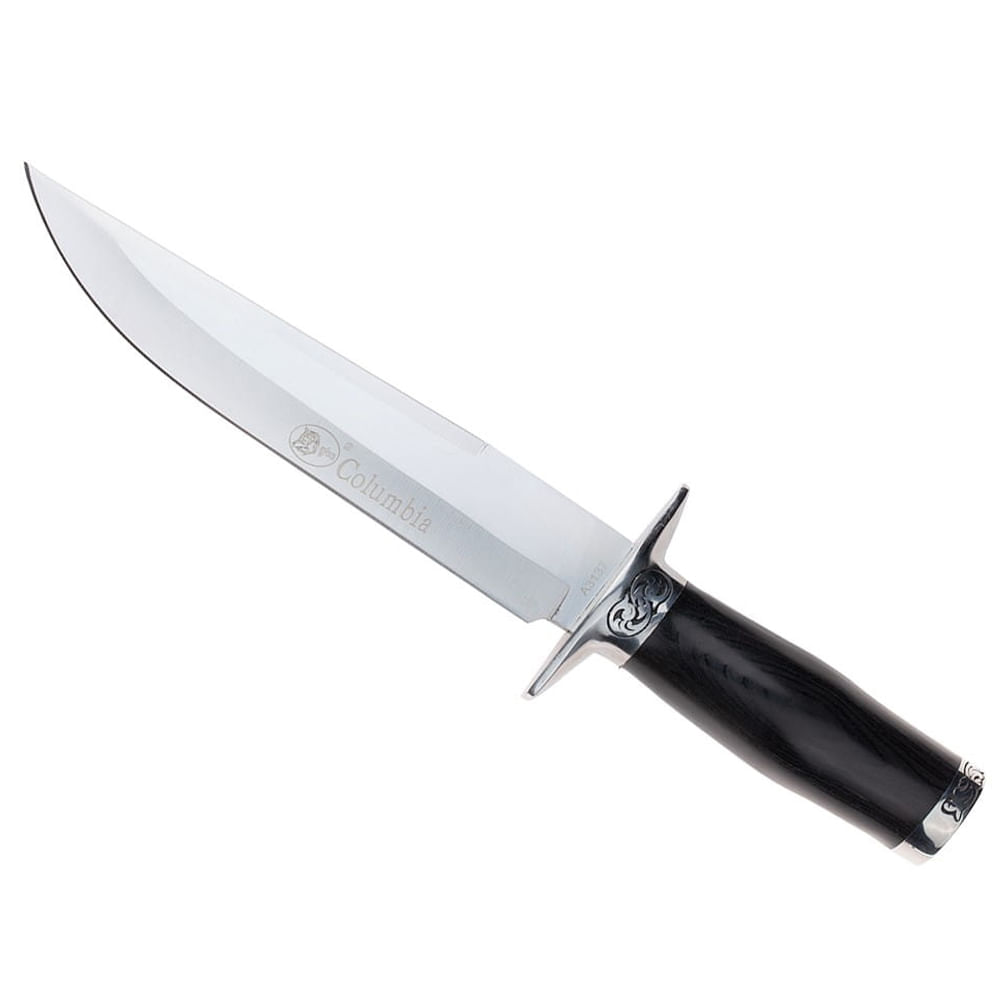 Cutit de vanatoare Columbia®, Truthful Blade, 32.5 cm, negru, teaca inclusa