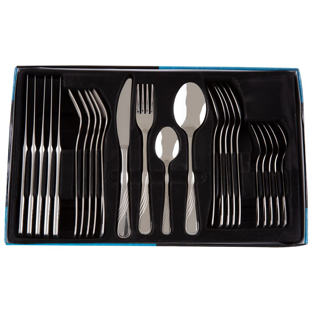 Set tacamuri inox, 24 piese, 6 persoane, AMBITION Napoli - 3 | YEO