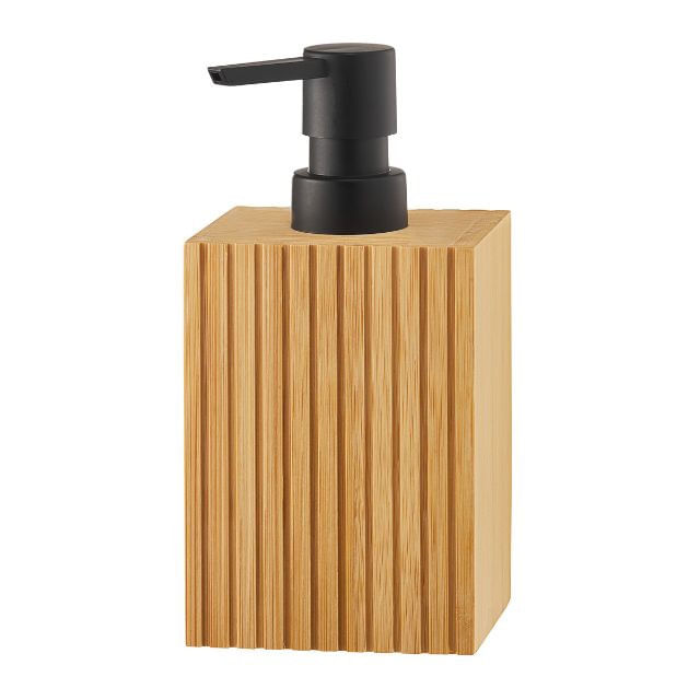 Dispenser sapun Jotta Bamboo, maro-negru