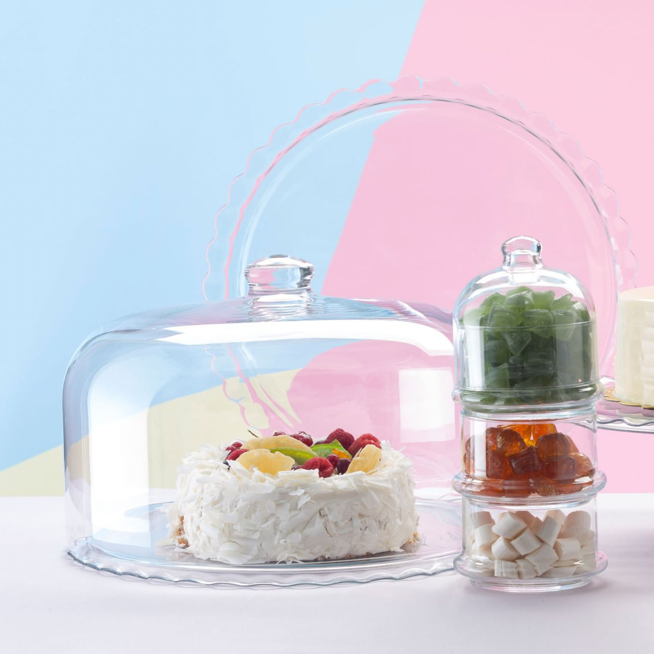 Platou rotund 37cm, PASABAHCE Patisserie