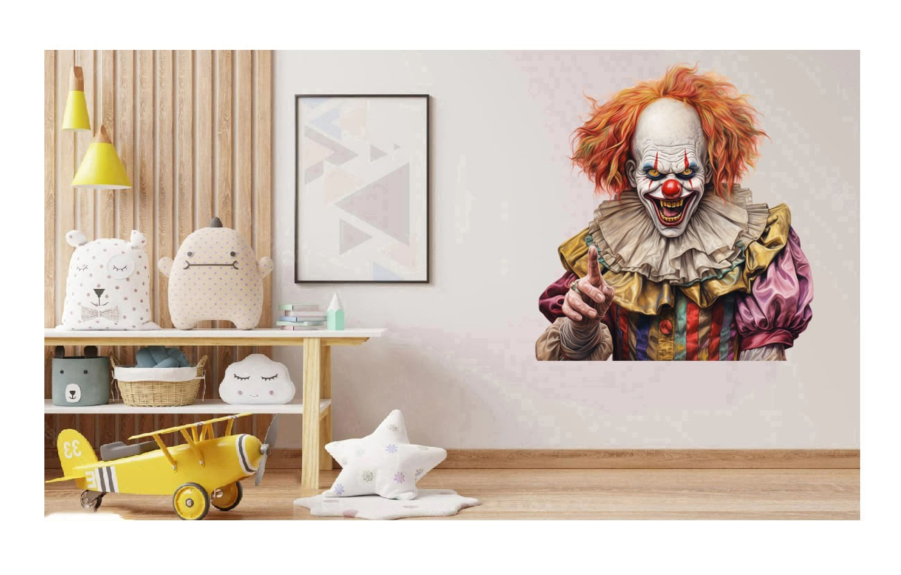 Sticker decorativ, Horror, Multicolor, 63 cm, 1321STK-15