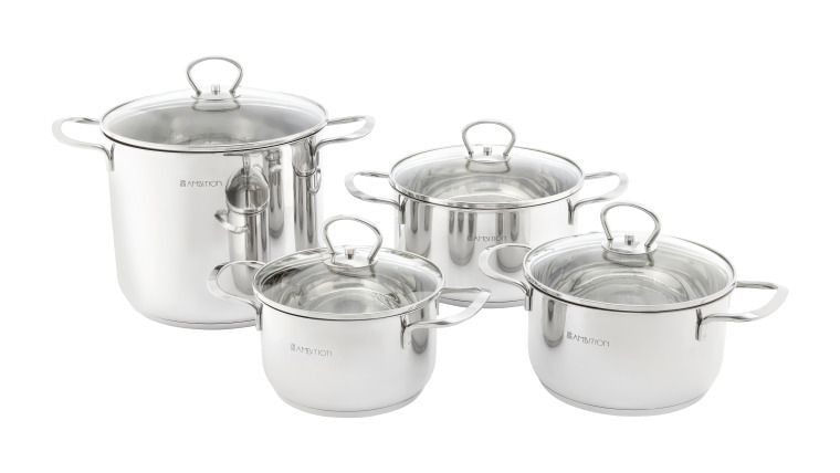 Set oale inox, 8 piese, AMBITION Dallas