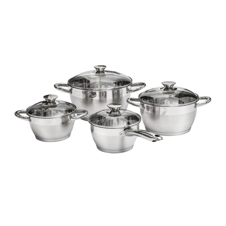 Set oale inox AMBITION Noble, 8 piese