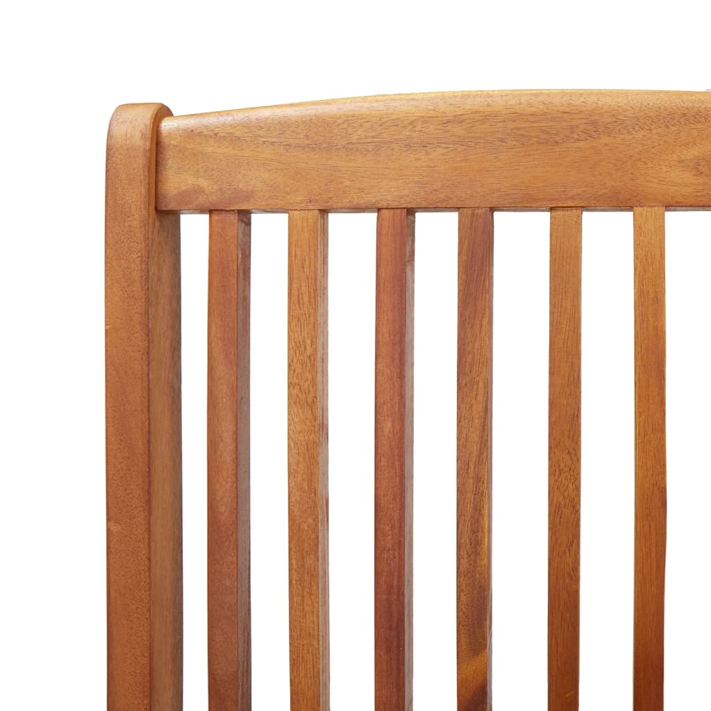 Set mobilier de gradina, 5 piese, lemn masiv de acacia — imaginea 6