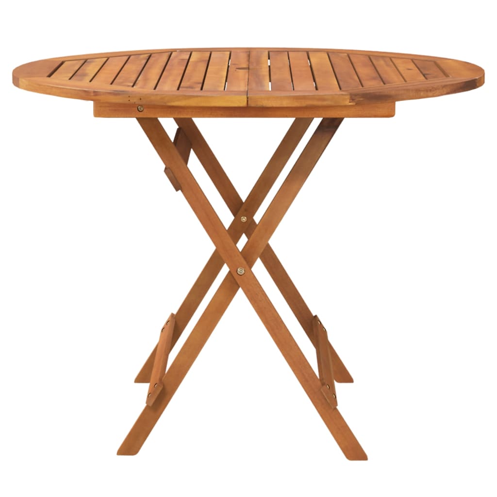 Set mobilier de gradina, 5 piese, lemn masiv de acacia — imaginea 9