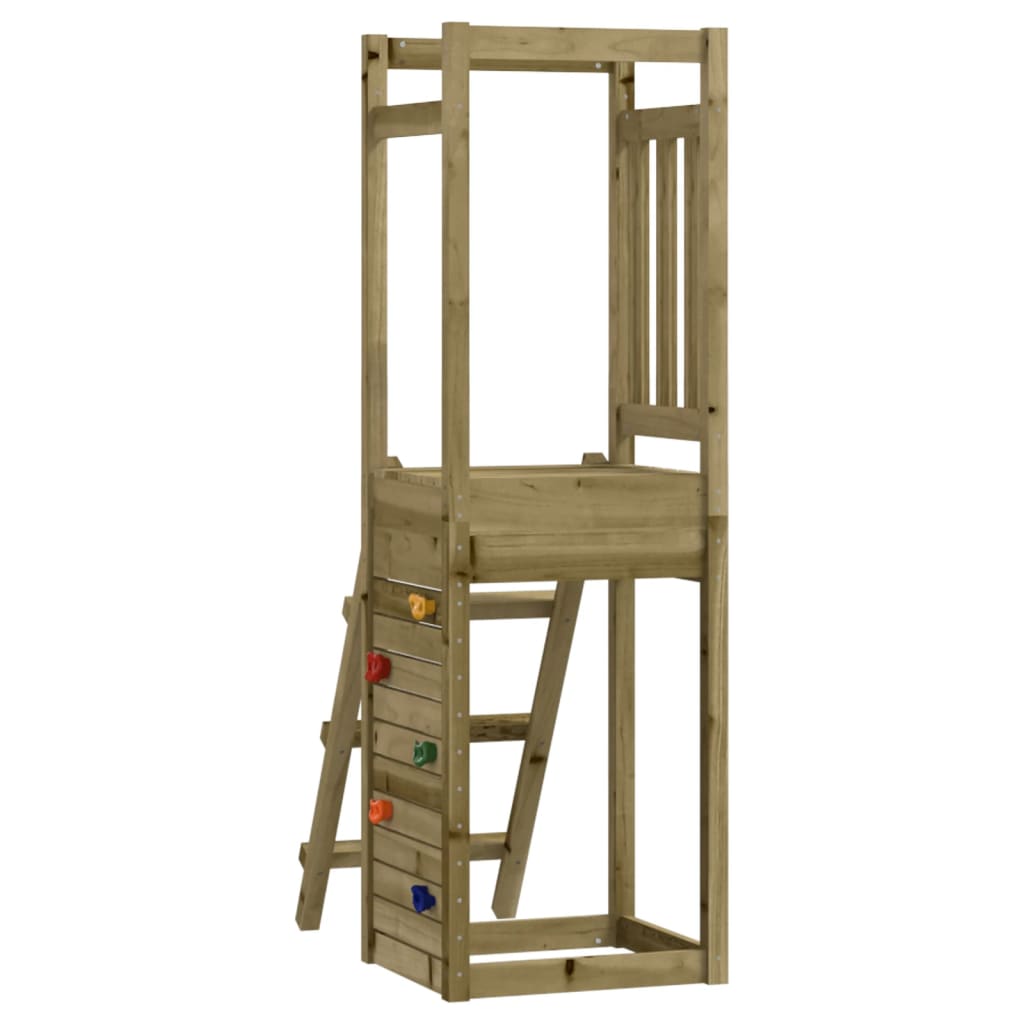Set de joaca de exterior, 53x46,5x169 cm, lemn masiv de pin