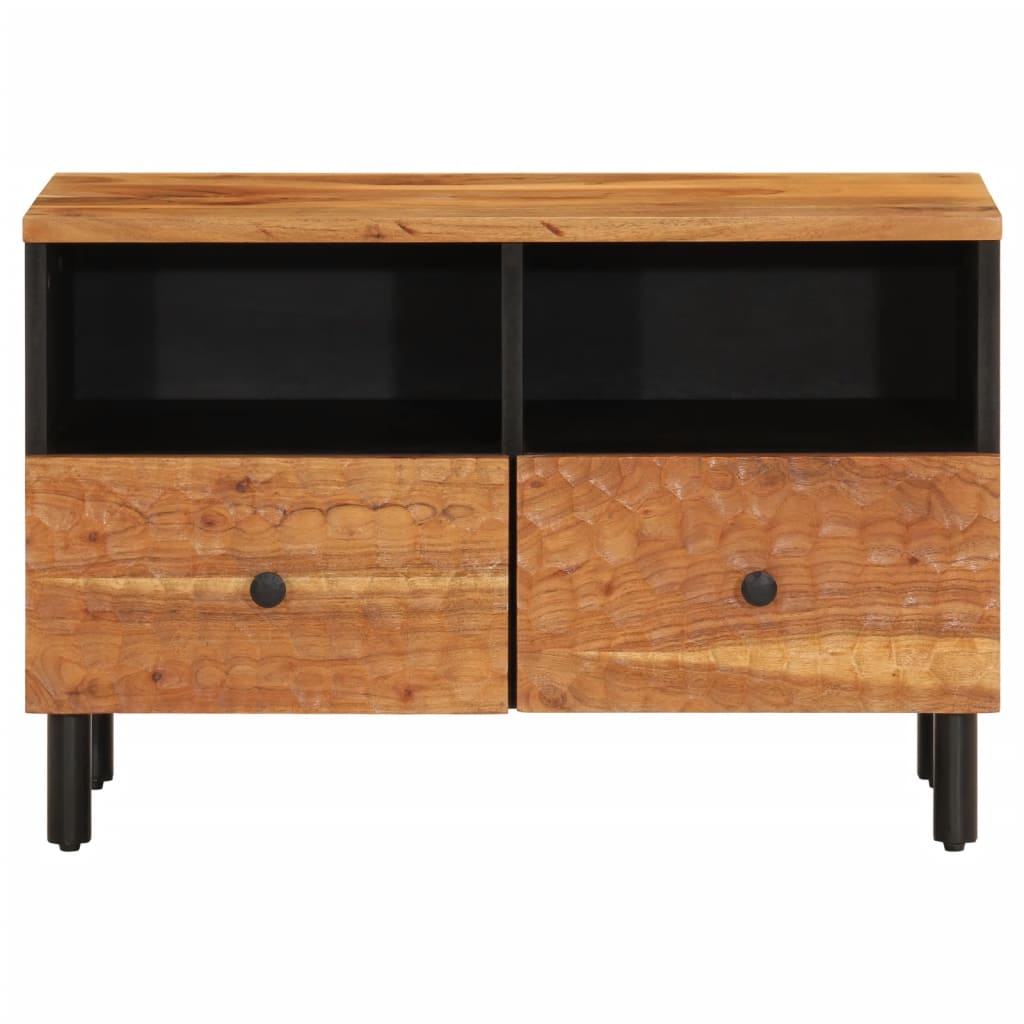 Comoda TV, 70x33x46 cm, lemn masiv de acacia — imaginea 5