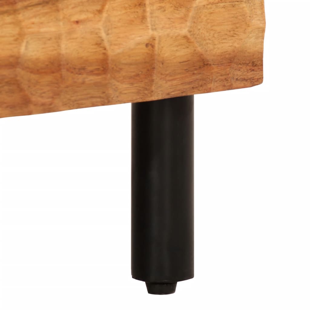 Comoda TV, 70x33x46 cm, lemn masiv de acacia — imaginea 10