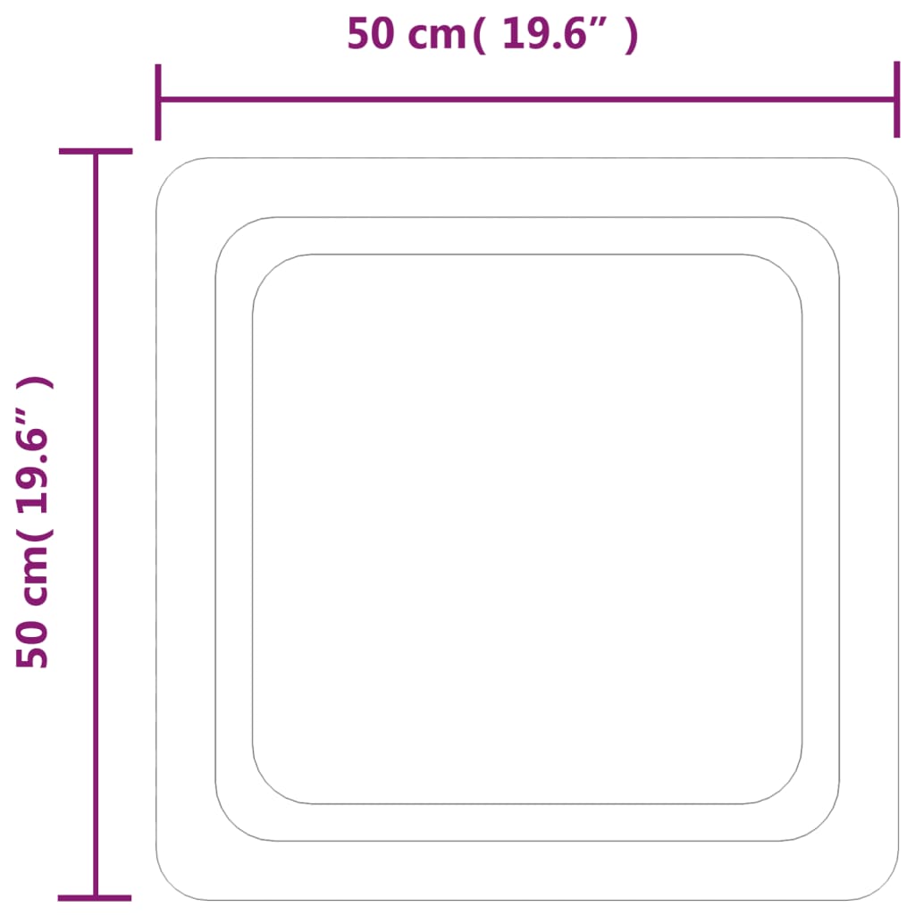 Oglinda de baie cu LED - 4 | YEO