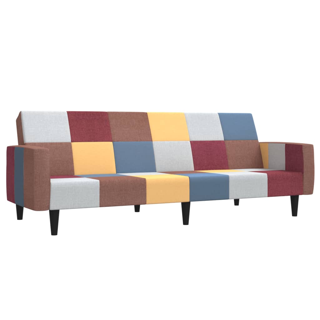 Canapea extensibila cu 2 locuri, material textil
